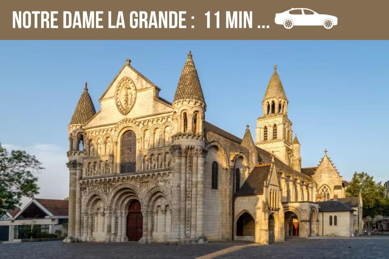 Bellejoie - Appartement T3- Poitiers Sud - Direct Futuroscope - Parking Et Wifi Gratuit 외부 사진